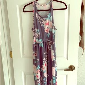 Floral maxi